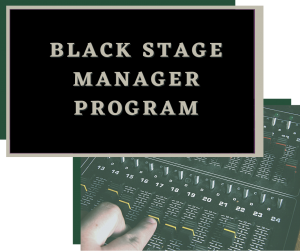 KCMPT Black Stage Manager